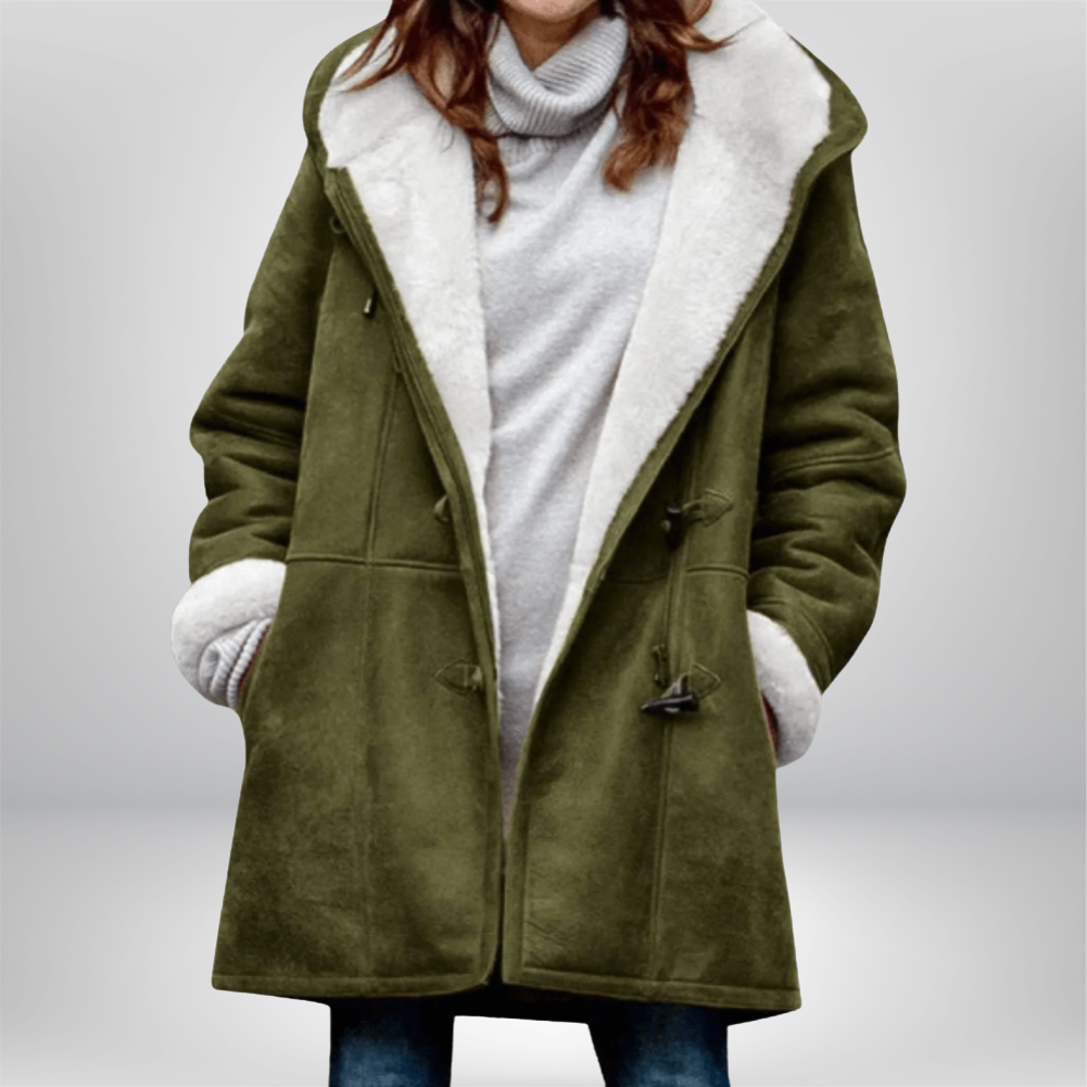 Léonie | Abrigo de Piel de Oveja Premium