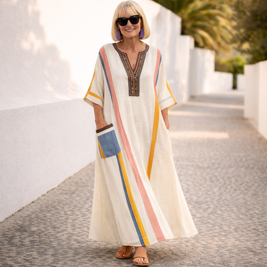 Susan | Vestido Maxi de Verano que Realza la Figura