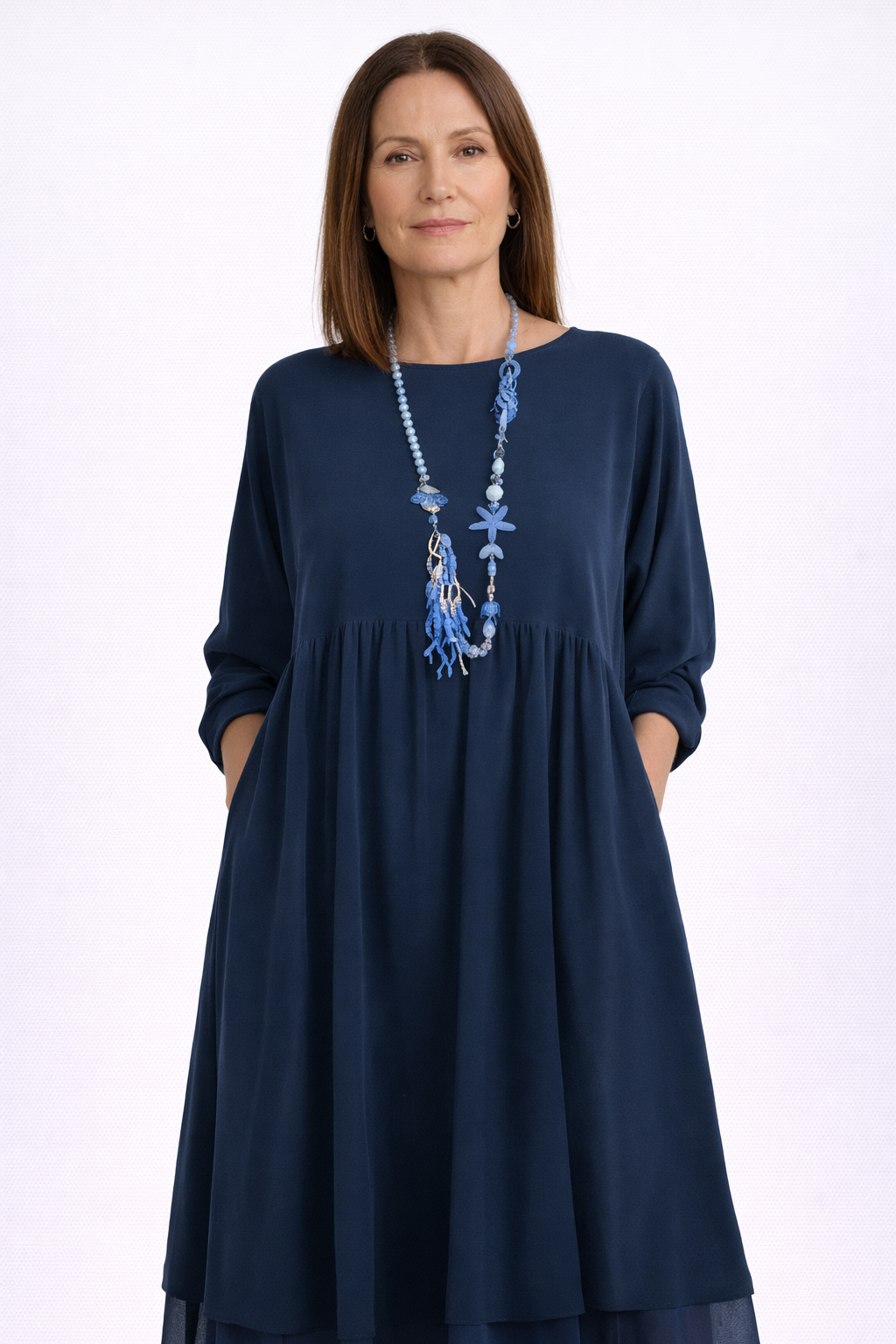 Valentina | Vestido midi relajado