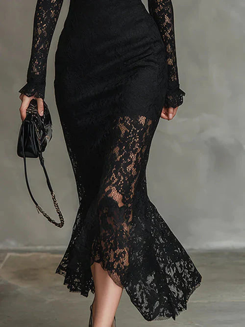 Valeria | Vestido Maxi con Cordones