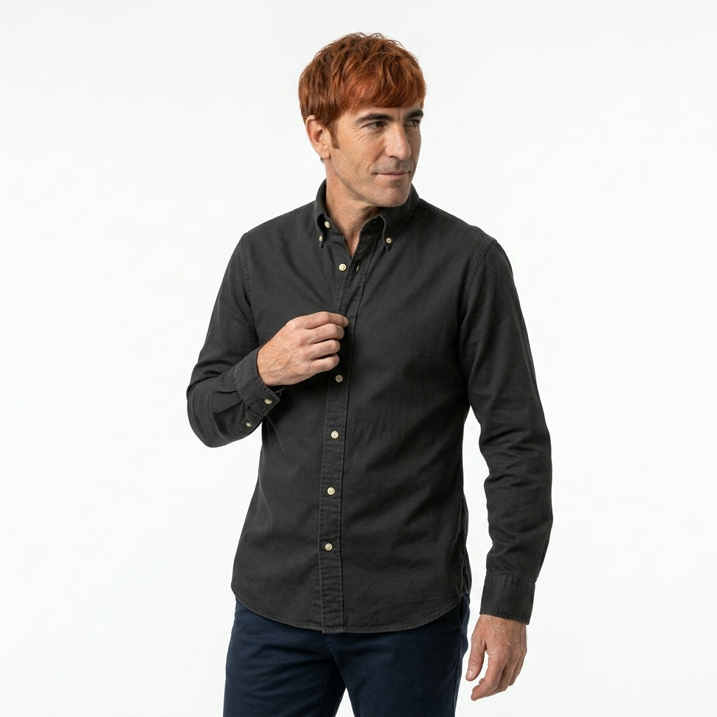 Ralf™ | Camiseta de manga larga sin arrugas