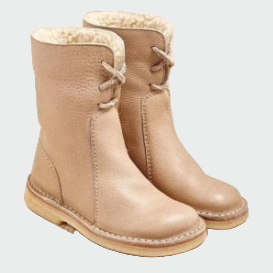 Elena | Zapatos piel impermeables lana