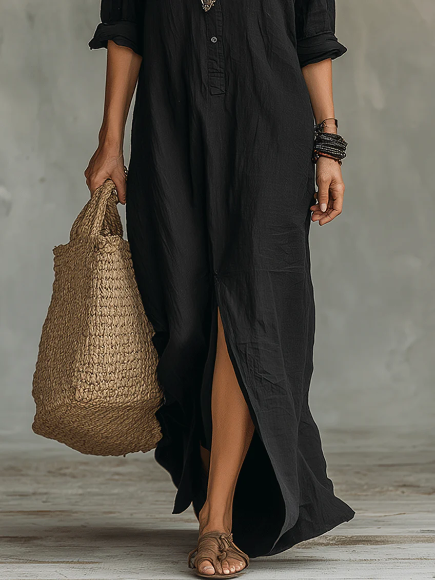 Alessia | Vestido maxi boho chic