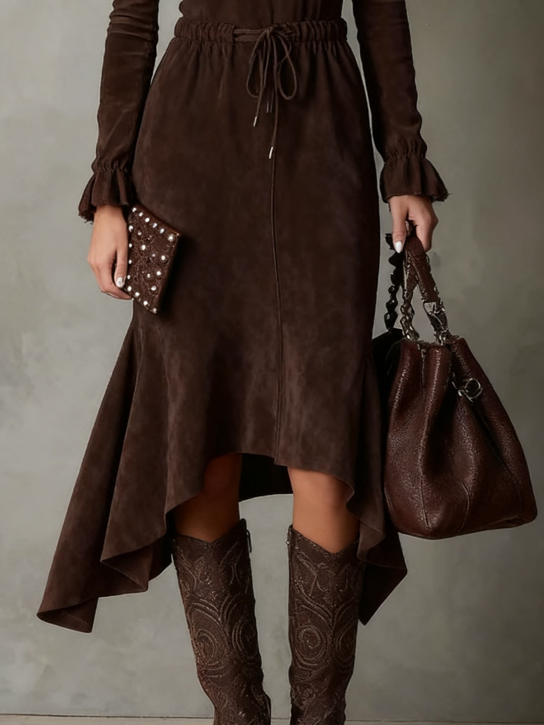 Marta | Vestido Midi Ante