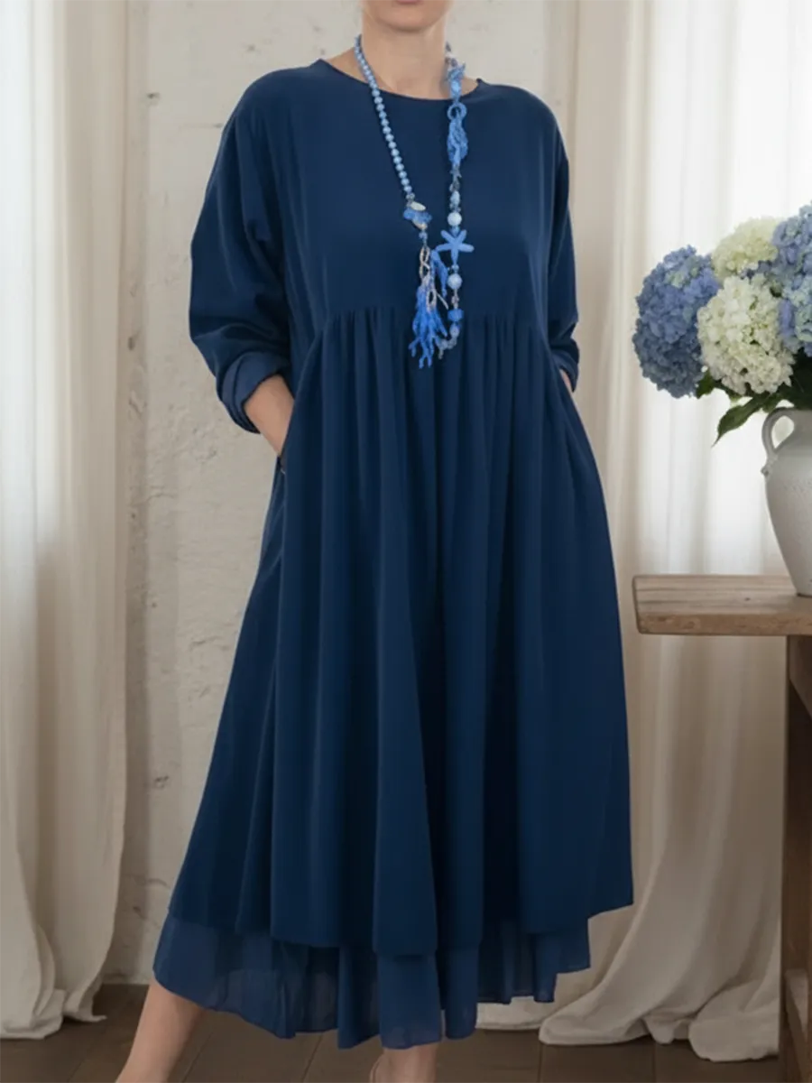 Valentina | Vestido midi relajado