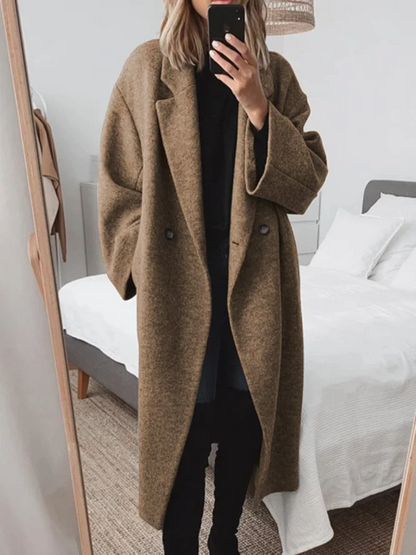 Evelora | Abrigo de Lana Oversized