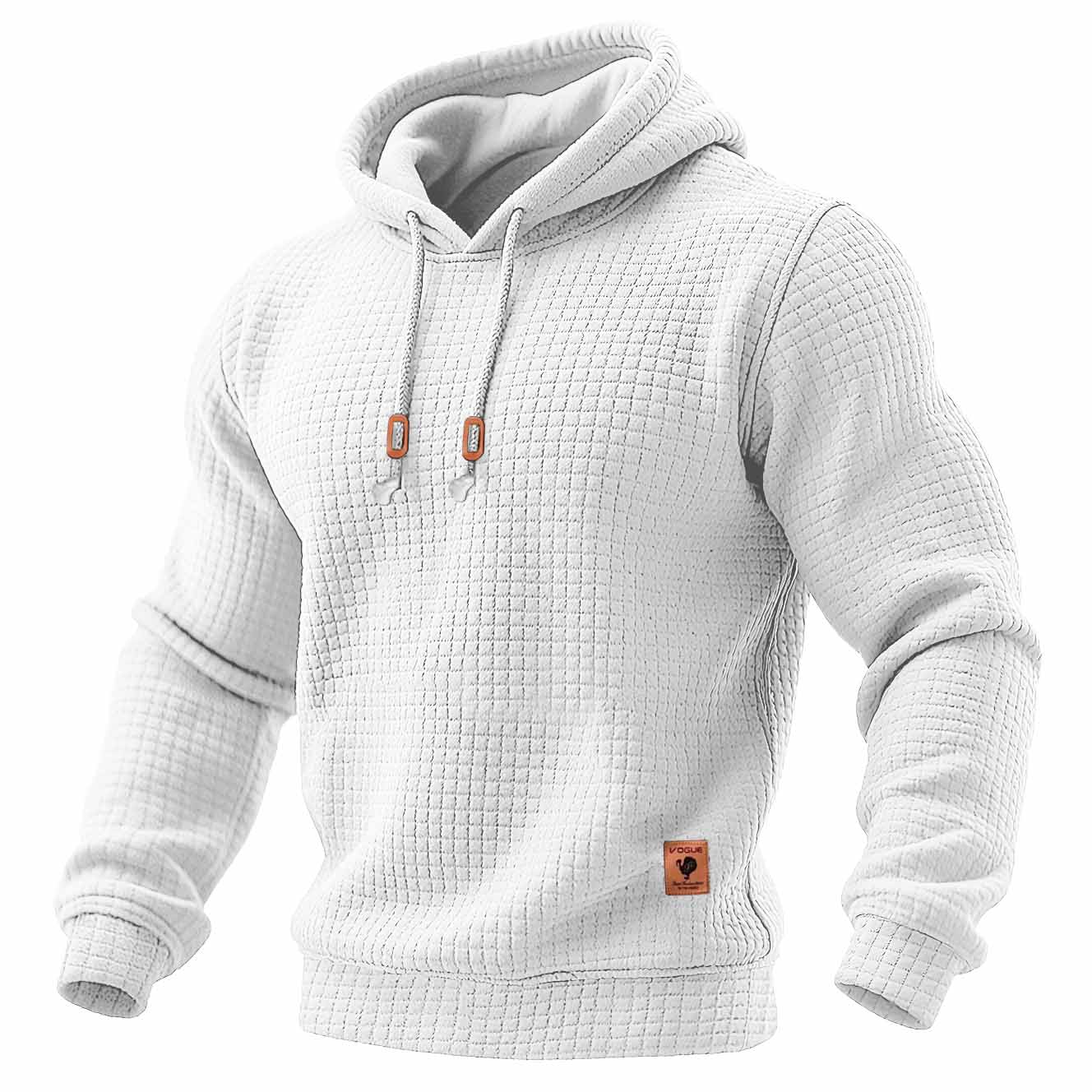 Álvaro™ | Sudadera Acolchada Waffle con Capucha