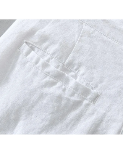 Pantalones cortos de lino Lisbo