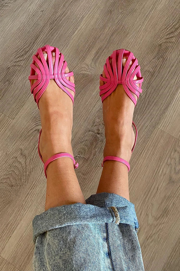 Vittoria | Sandalias de joya doradas