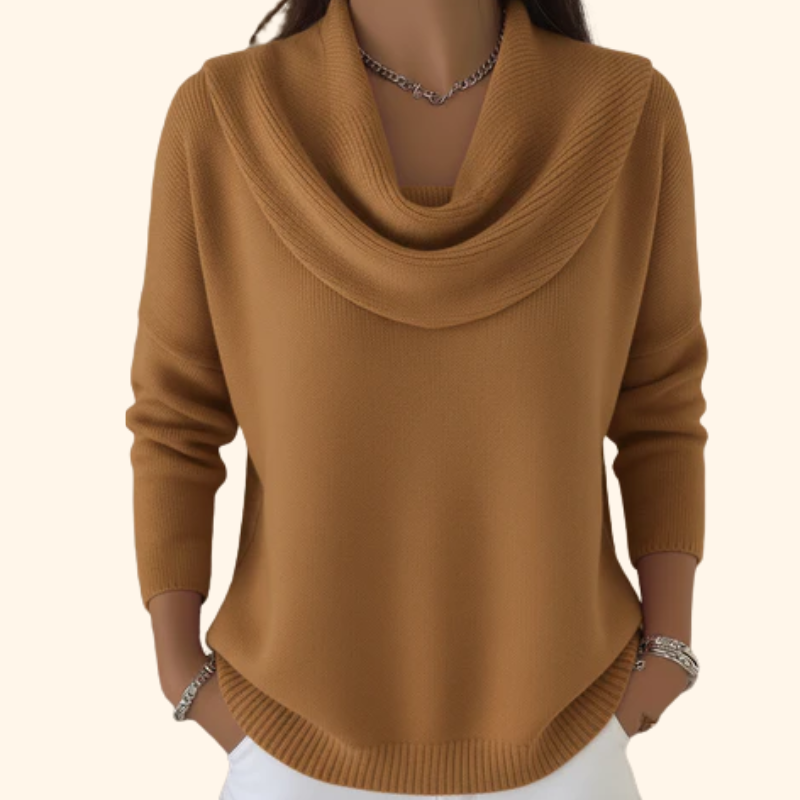 Eliza | Suéter Elegante con Cuello Alto