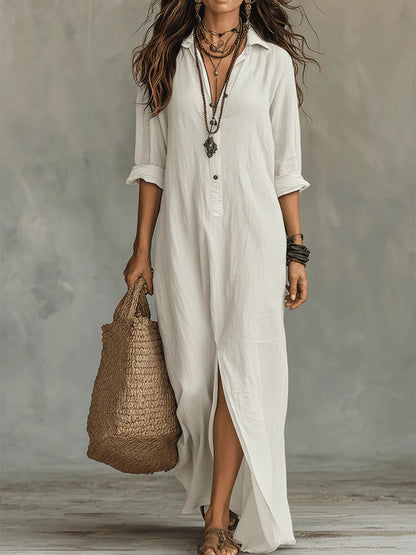 Alessia | Vestido maxi boho chic