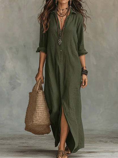 Alessia | Vestido maxi boho chic