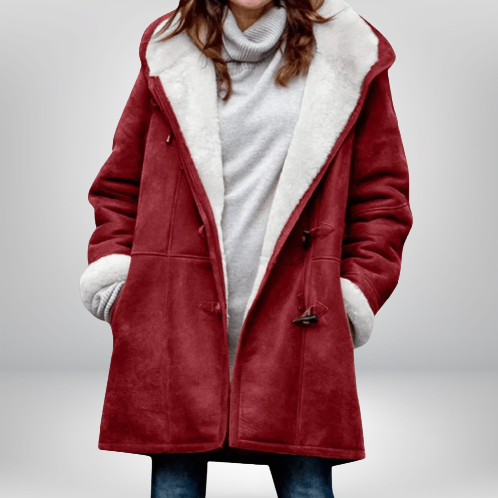 Léonie | Abrigo de Piel de Oveja Premium