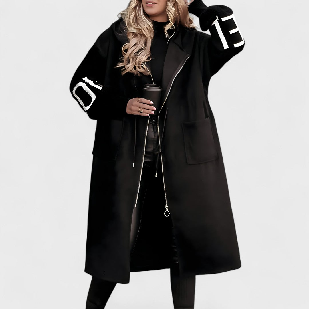 Lunori™- Elegante cappotto con cappuccio