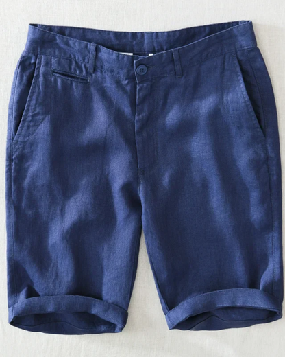 Pantalones cortos de lino Lisbo