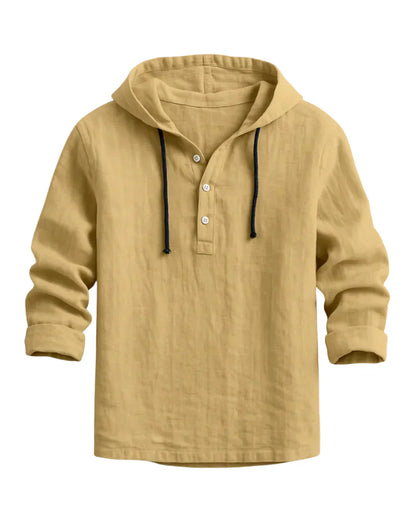 ANGELO  | Camiseta con Capucha de Lujo