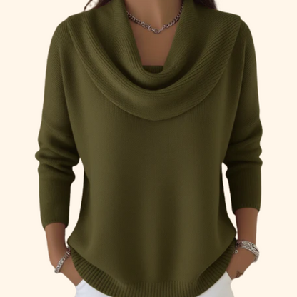Eliza | Suéter Elegante con Cuello Alto