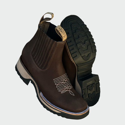 Marina | Botas tipo cowboy de piel