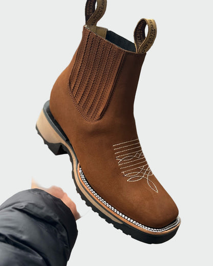 Marina | Botas tipo cowboy de piel