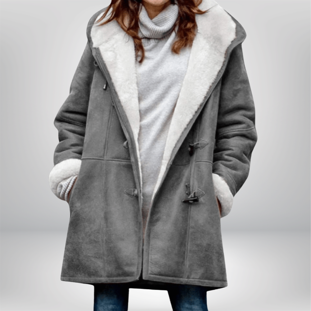 Léonie | Abrigo de Piel de Oveja Premium