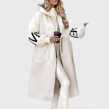 Lunori™- Elegante cappotto con cappuccio