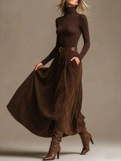 Jimena | Conjunto Punto & Falda Maxi