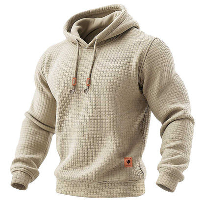 Álvaro™ | Sudadera Acolchada Waffle con Capucha