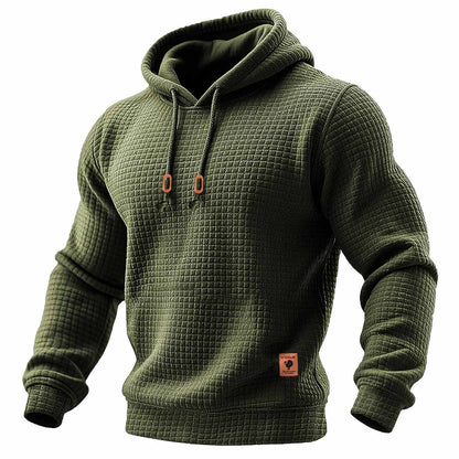 Álvaro™ | Sudadera Acolchada Waffle con Capucha