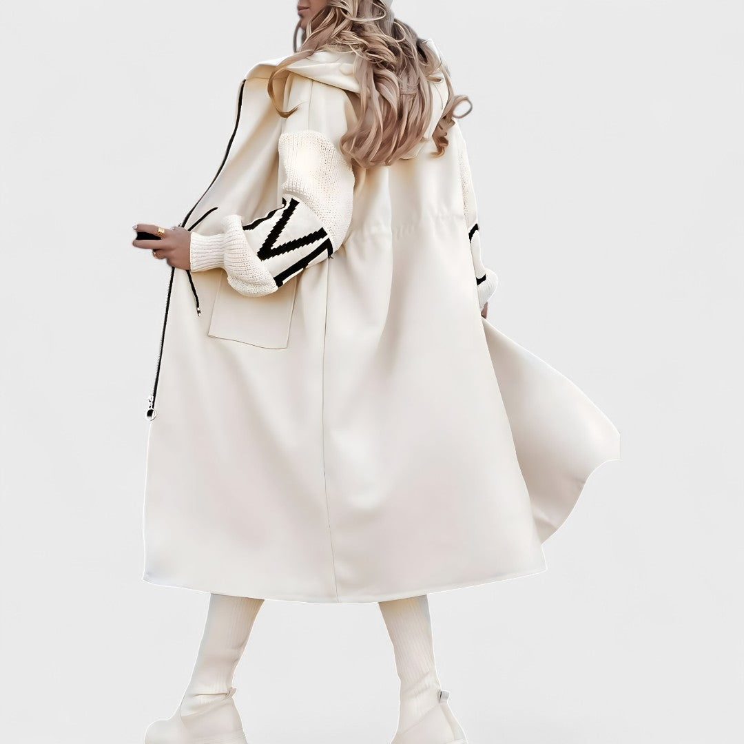 Lunori™- Elegante cappotto con cappuccio
