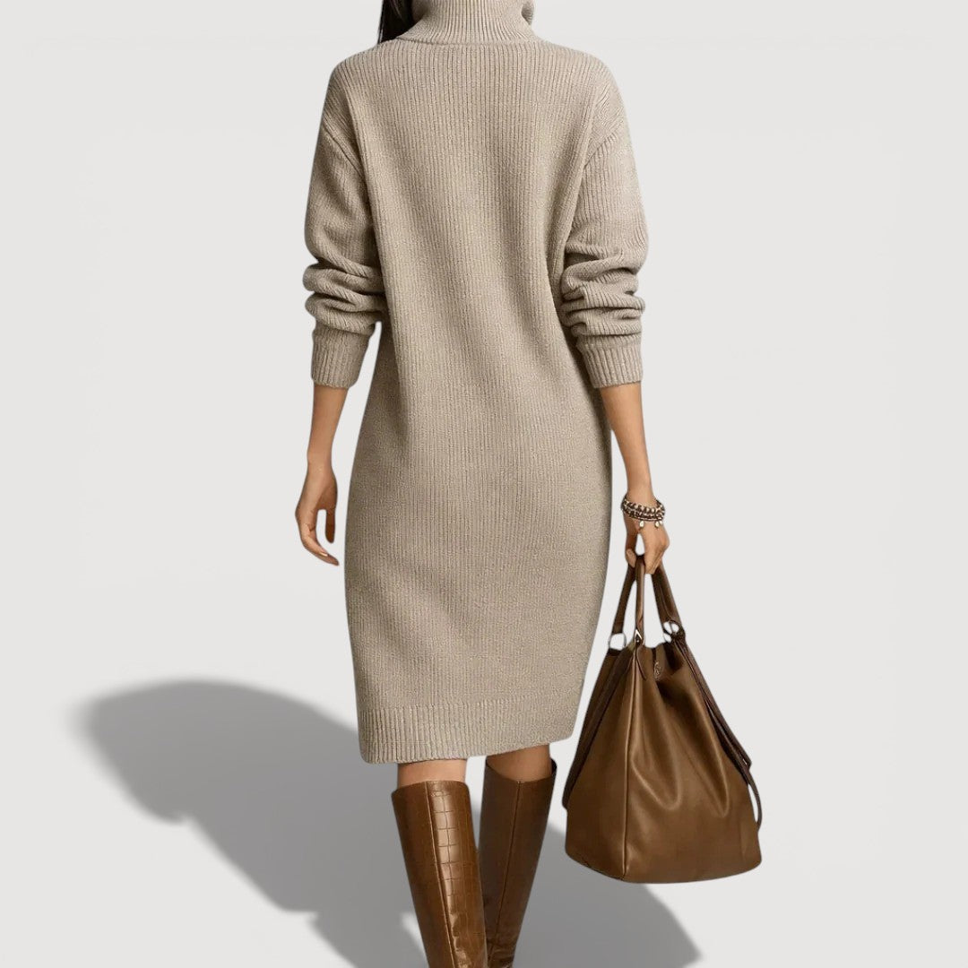 Alexia – Vestido de punto cálido y refinado
