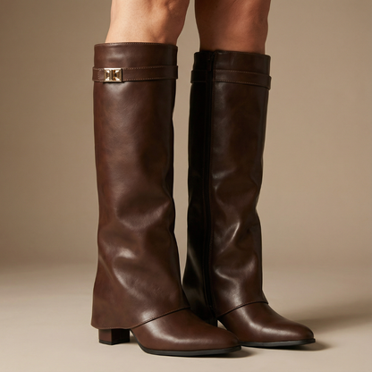 Clara | Botas de piel artesanal