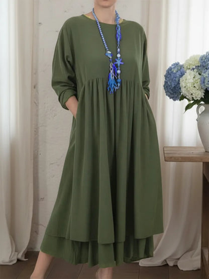 Valentina | Vestido midi relajado