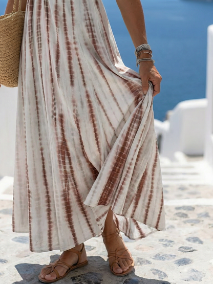 Karys | Vestido Midi con Teñido Suave y Corte Casual