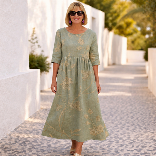 Susan | Vestido floral con una atmósfera veraniega