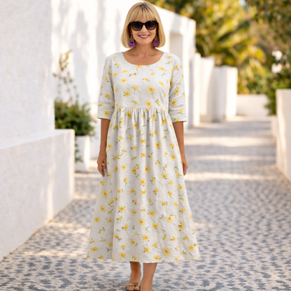 Susan | Vestido floral con una atmósfera veraniega