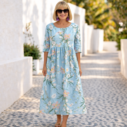 Mary | Vestido de verano con estampado floral