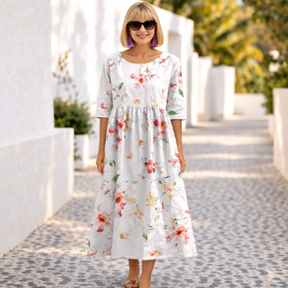 Mary | Vestido de verano con estampado floral