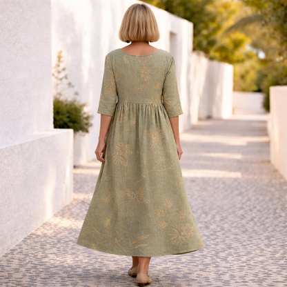 Susan | Vestido floral con una atmósfera veraniega