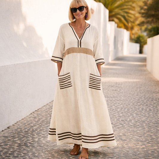 Susan | Vestido Maxi de Verano que Realza la Figura