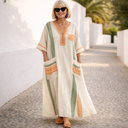 Susan | Vestido Maxi de Verano que Realza la Figura