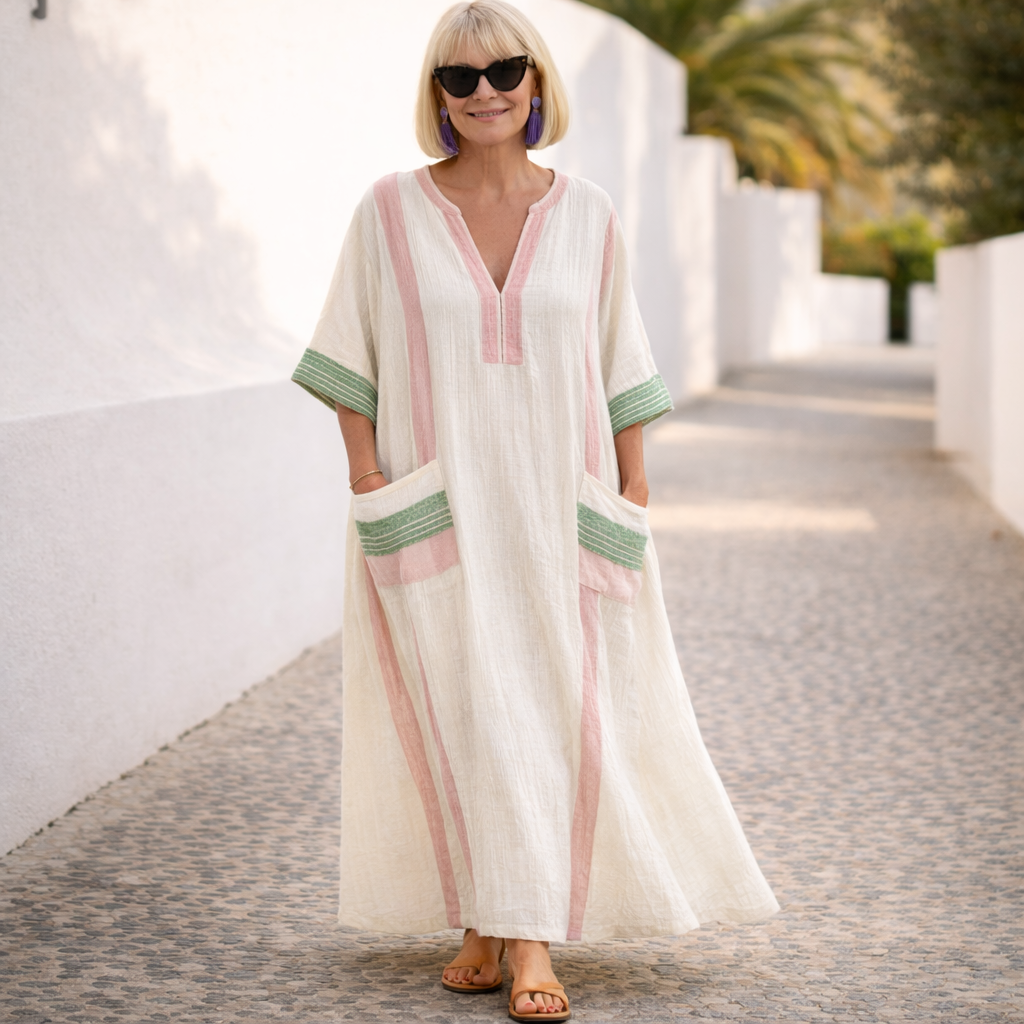 Susan | Vestido Maxi de Verano que Realza la Figura