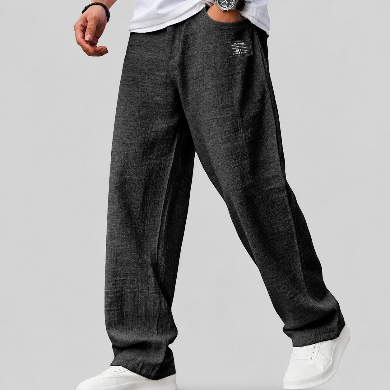 Marcos | Pantalones Casuales Premium Lino