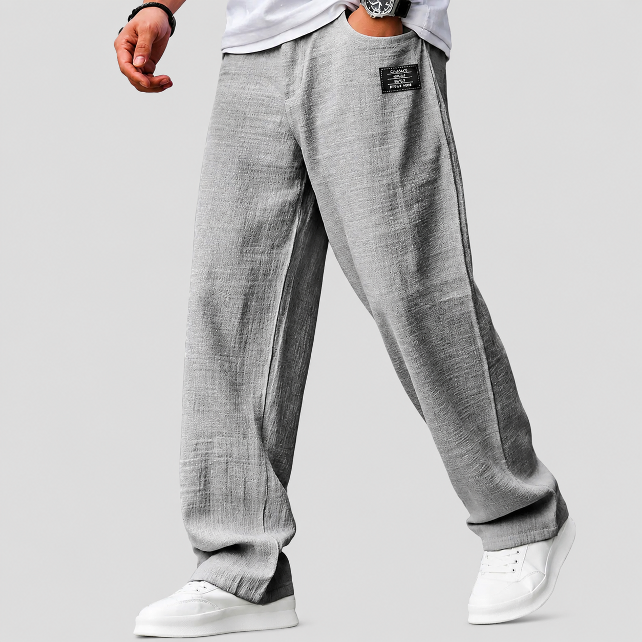 Marcos | Pantalones Casuales Premium Lino