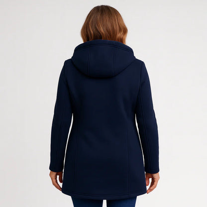 Eleonora™ – Abrigo de invierno con cremallera asimétrica