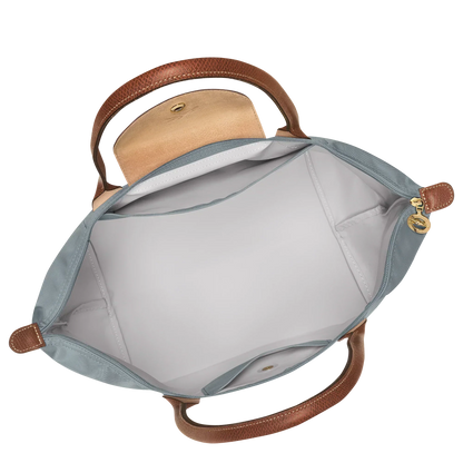 Longchamp - Bolso tote Le Pliage grande, acero