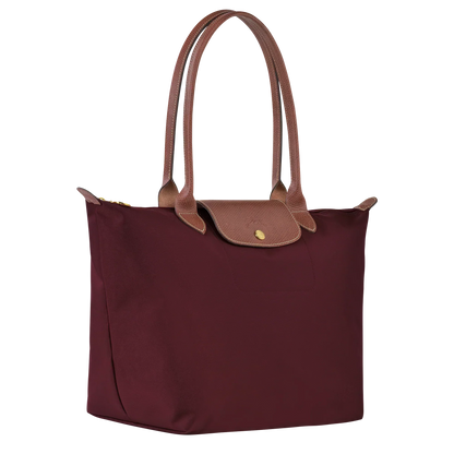 Longchamp - Bolso grande Le Pliage, burdeos