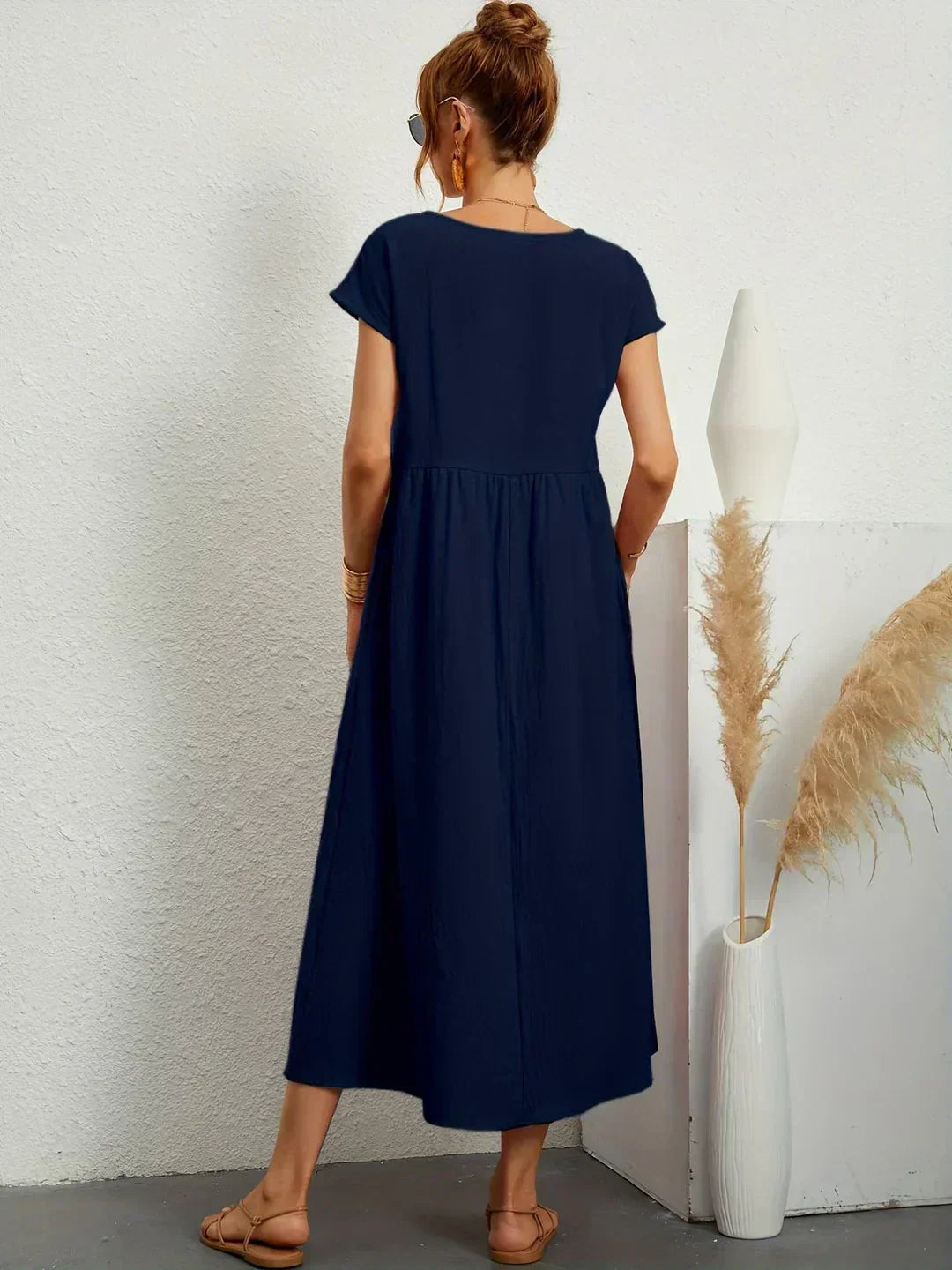 Gabrielle | Vestido Midi Elegante y Fluido