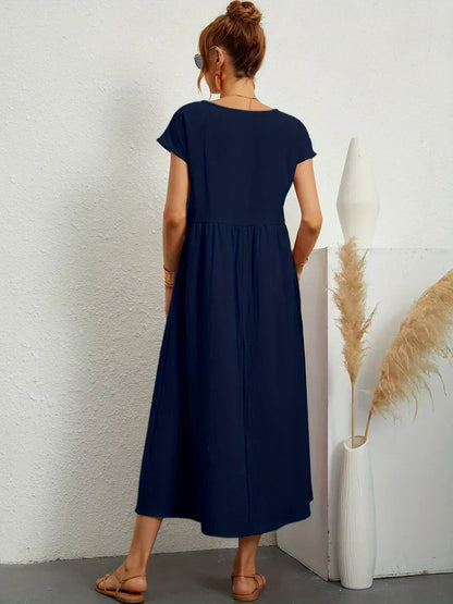 Gabrielle | Vestido Midi Elegante y Fluido
