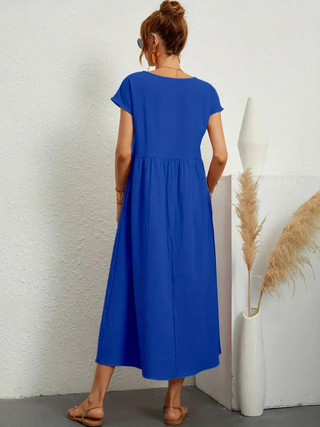 Gabrielle | Vestido Midi Elegante y Fluido