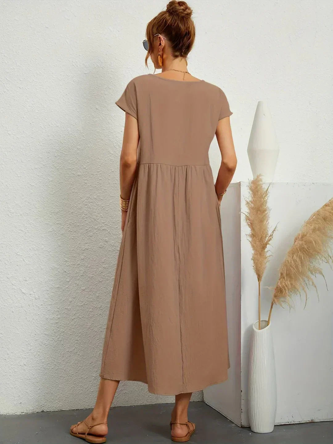 Gabrielle | Vestido Midi Elegante y Fluido